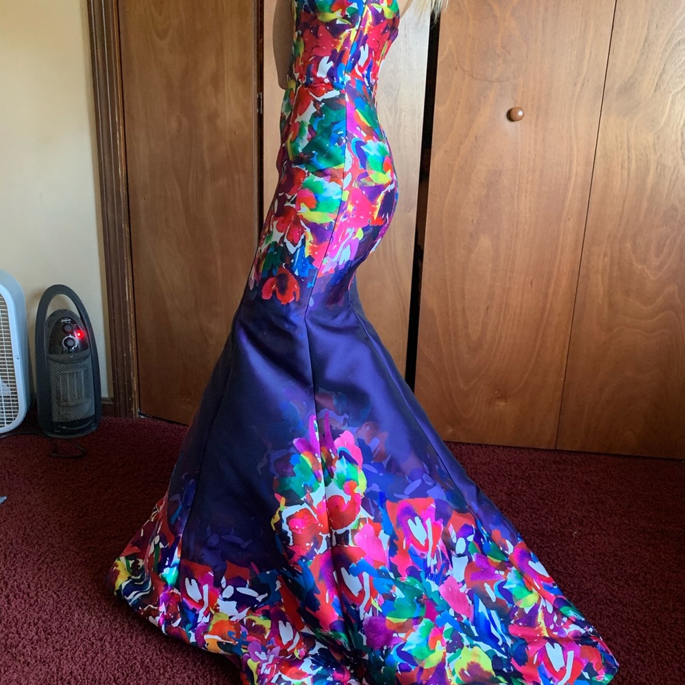 Multi-color Prom Dress - Picture 7 of 7